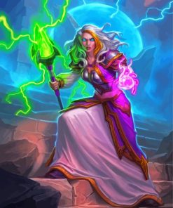 Powerful Lady Proudmoore Diamond Painting