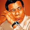 President Philippine Rodrigo Duterte Diamond Painting