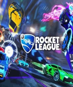 Rocket League Poster Diamond Painting