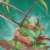 Roronoa Zoro Anime Art Diamond Painting