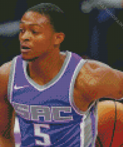 Sacramento Kings Basketball Player Diamond Painting