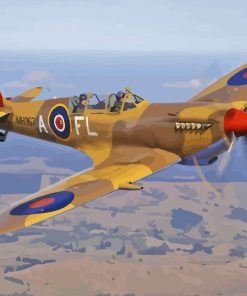 Spitfire Diamond Painting