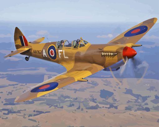 Spitfire Diamond Painting