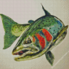 Steelhead Vintage Art Diamond Painting