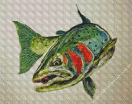 Steelhead Vintage Art Diamond Painting