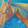 Tan Horse Art Diamond Painting