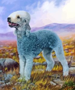 The Bedlington Terrier Diamond Painting