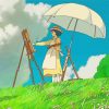 The Wind Rises Ghibli Landscape Diamond Painting