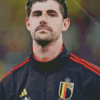 Thibaut Courtois Footballer Diamond Painting