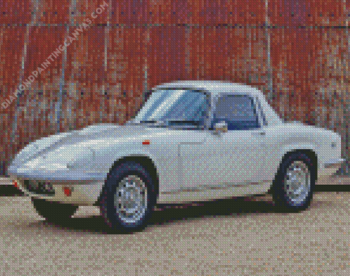 White Lotus Elan Diamond Painting