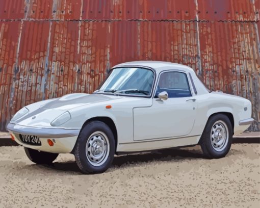 White Lotus Elan Diamond Painting