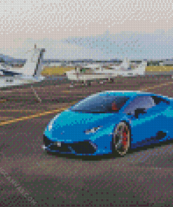 Aesthetic Lamborghini Diamond Painting