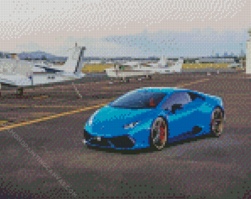 Aesthetic Lamborghini Diamond Painting