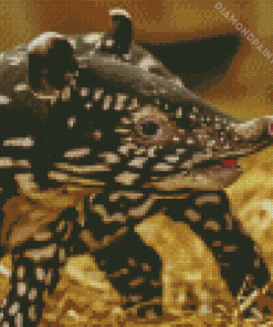 Baby Tapir Diamond Painting