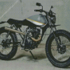 Black 125 Honda Motorcycle Diamond Painting