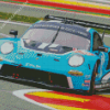 Blue Porsche Motorsport Diamond Painting