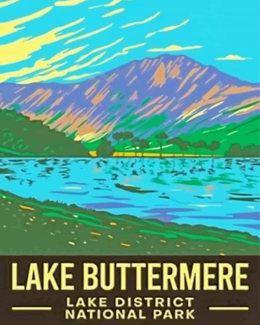 Buttermere Poster Diamond Painting