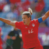 Canadian Christine Sinclair Diamond Painting