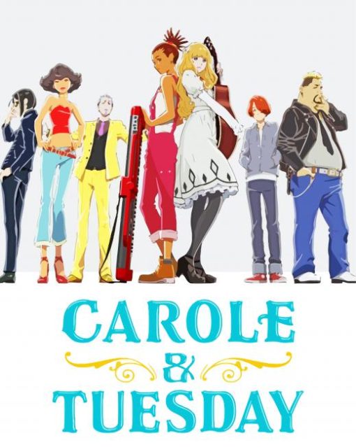 Carole And Tuesday Poster Diamond Painting