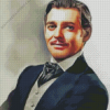 Classy Clark Gable Art Diamond Painting