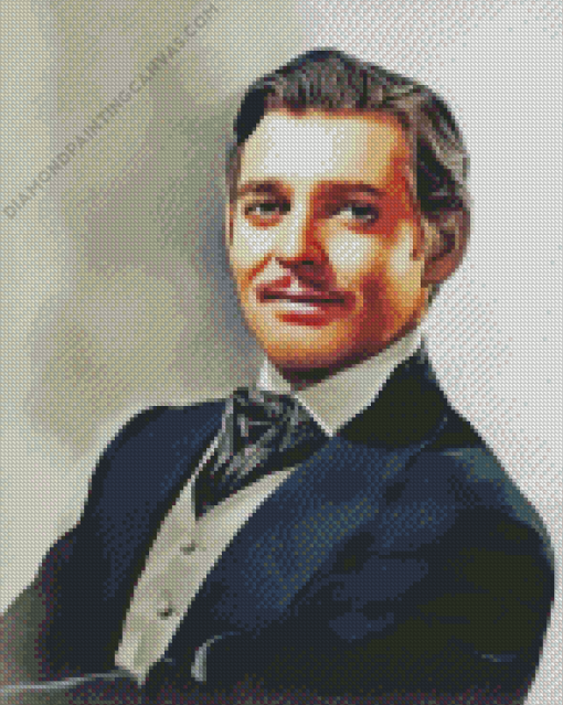 Classy Clark Gable Art Diamond Painting