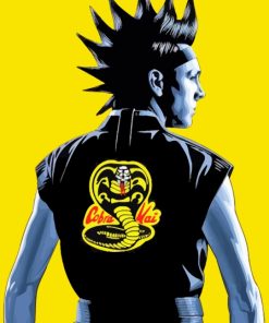 Cobra Kai Jacob Bertrand Diamond Painting