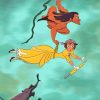 Disney Tarzan And Jane Diamond Painting