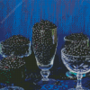 Elderberry In Glasses Diamond Painting