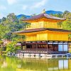 Golden Pavilion Temple Diamond Painting