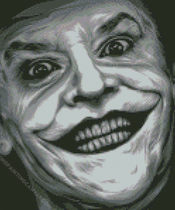 Jack Nicholson Joker Face Diamond Painting