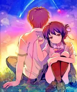 Japanese Anime Kimi No Nawa Diamond Painting