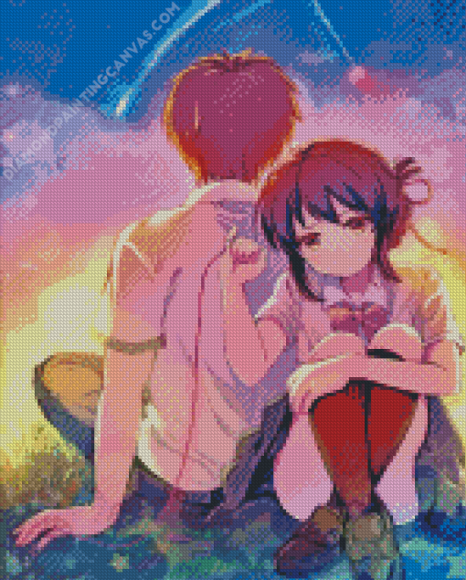 Japanese Anime Kimi No Nawa Diamond Painting