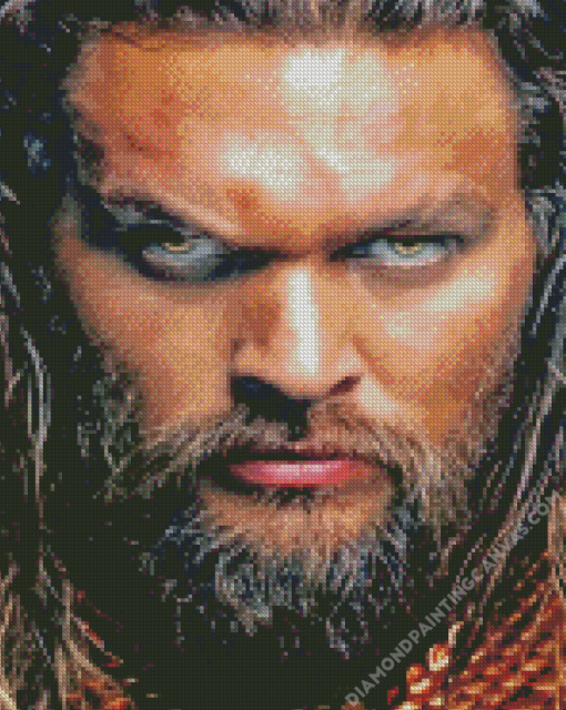 Jason Momoa Face Diamond Painting