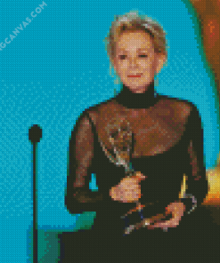 Jean Smart With Emmy Awards Diamond Painting