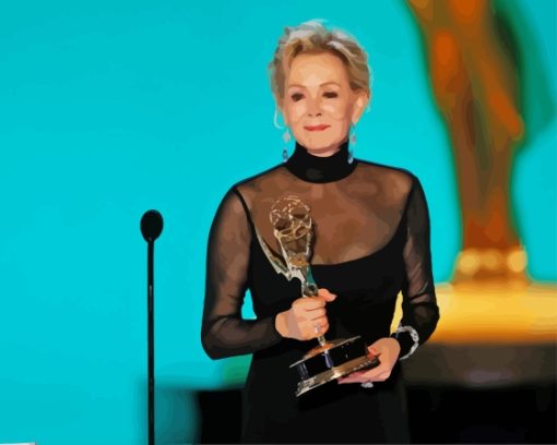 Jean Smart With Emmy Awards Diamond Painting