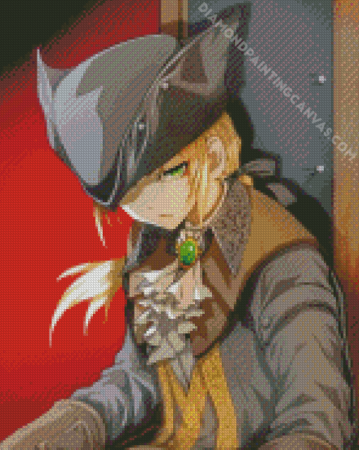 Lady Maria Bloodborne Anime Diamond Painting