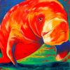 Manatee Animal Art Diamond Painting