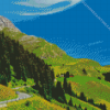 Mountain Road In Vorarlberg Diamond Painting