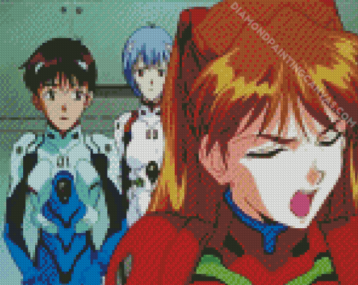 Neon Genesis Evangelion Diamond Painting