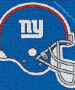 New York Giants Helmet Logo Diamond Painting