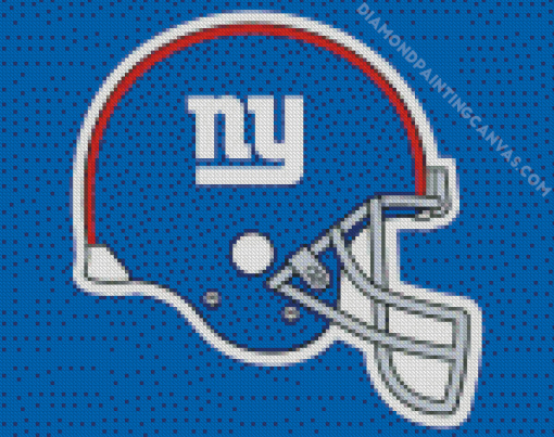 New York Giants Helmet Logo Diamond Painting