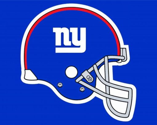 New York Giants Helmet Logo Diamond Painting