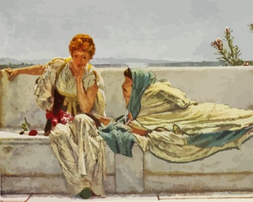 Pleasing By Lawrence Alma Tadema Diamond Painting