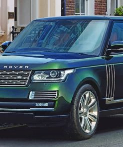 Range Rover In The Street Diamond Painting