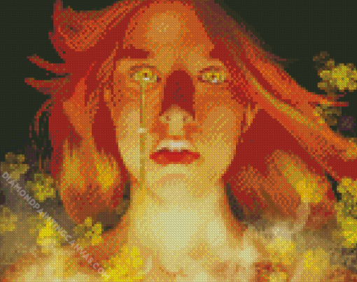 Sad Tears Of Gold Diamond Painting