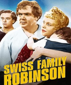 Swiss Family Robinson Movie Poster Diamond Painting