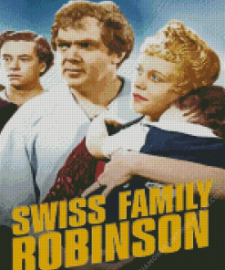 Swiss Family Robinson Movie Poster Diamond Painting