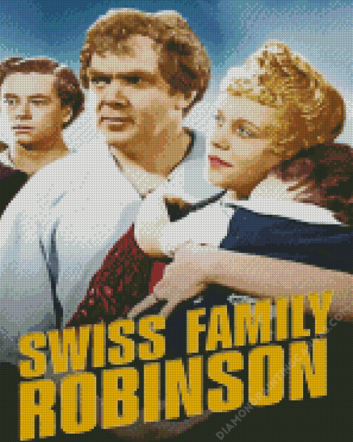 Swiss Family Robinson Movie Poster Diamond Painting