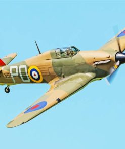 The Hawker Hurricane Plane Diamond Painting