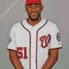 Washington Nationals Wander Suero Diamond Painting